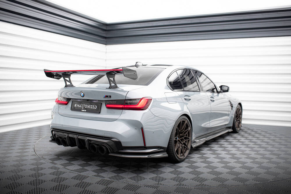 Spoiler met LED V.2 BMW M3 G80 Maxton Carbon