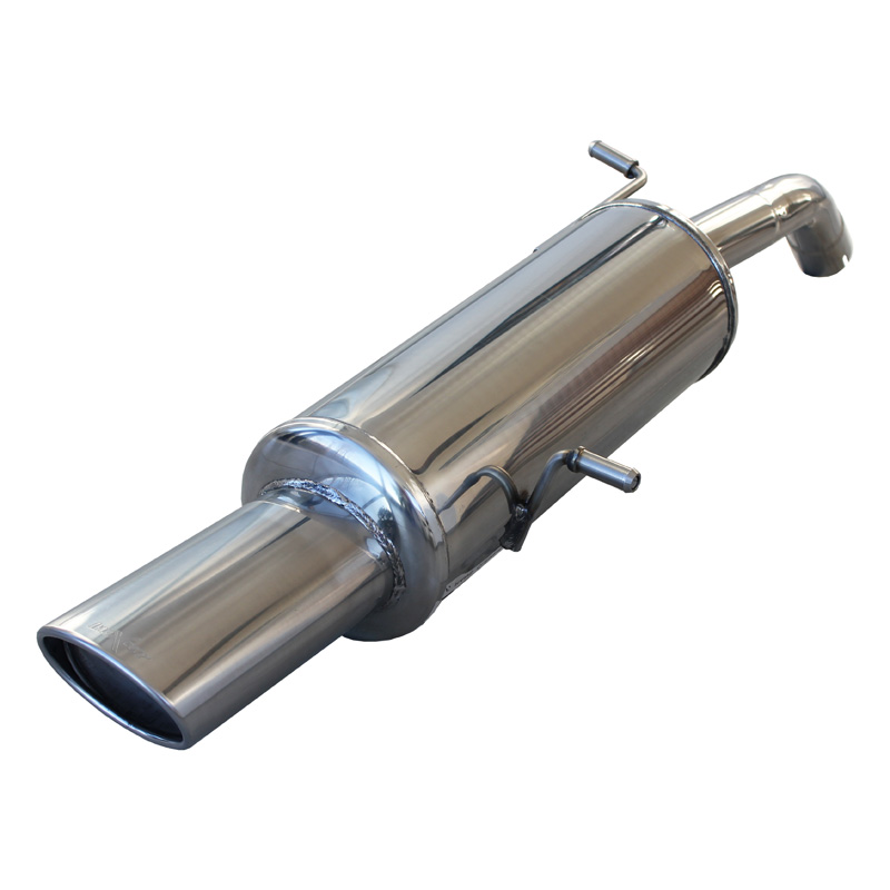 100% Inox Sport Exhaust  Citroën DS3 1.6 Turbo Racing (207HP) 2011- Ø55mm 120x80mm