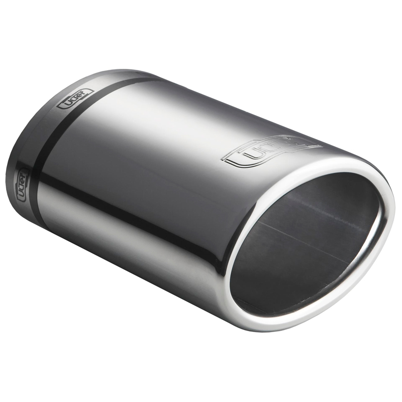 Ulter Sport Exhaust finisher - Oval 95x65mm - Length 120mm - Installation 40-55mm - Inox