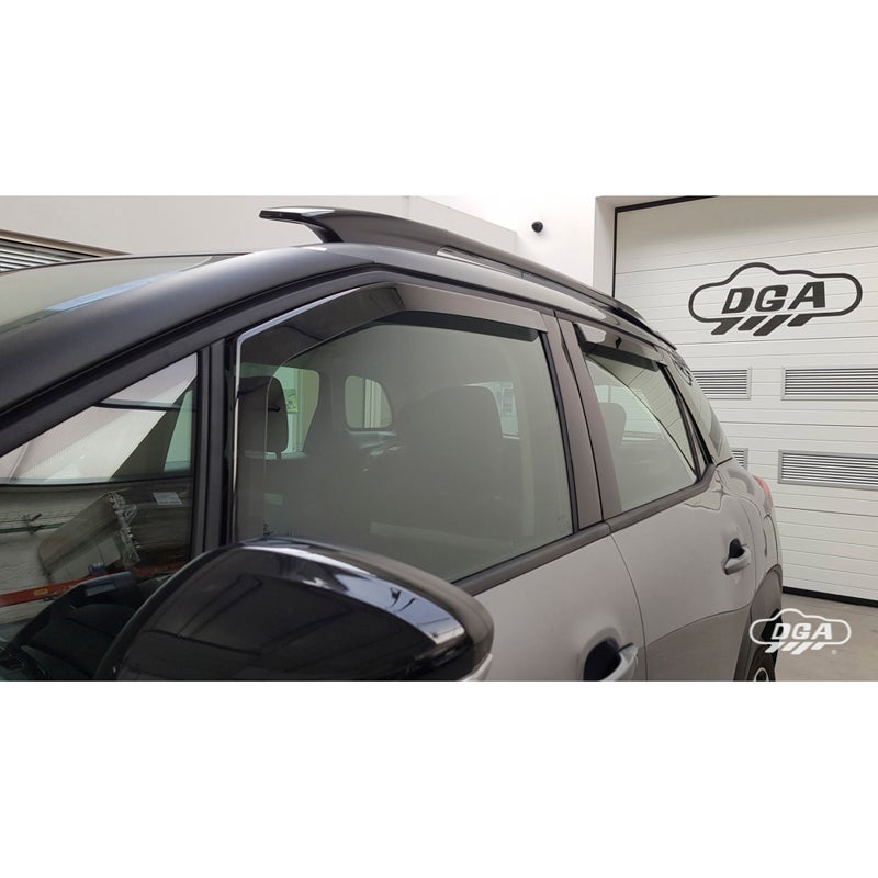 DGA Wind Deflectors Set  Citroën C3 Aircross 2017-2024 (4-pieces)