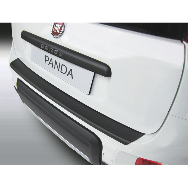 ABS Rear bumper protector  Fiat Panda 4x4/Trekking 3/2012- Black