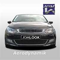 Embleemloze grill VW Polo 6R 09-14 chroom
