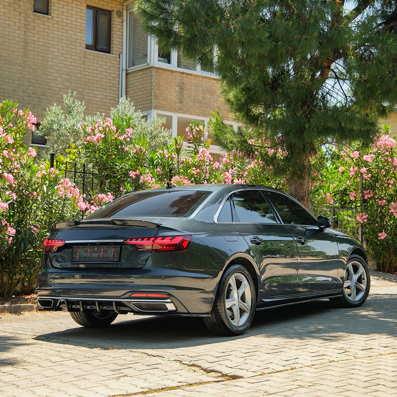 Oneway Complete body kit  Audi A4 (B9) Sedan Facelift 2019-2024 excl. S4/S-Line - Gloss black