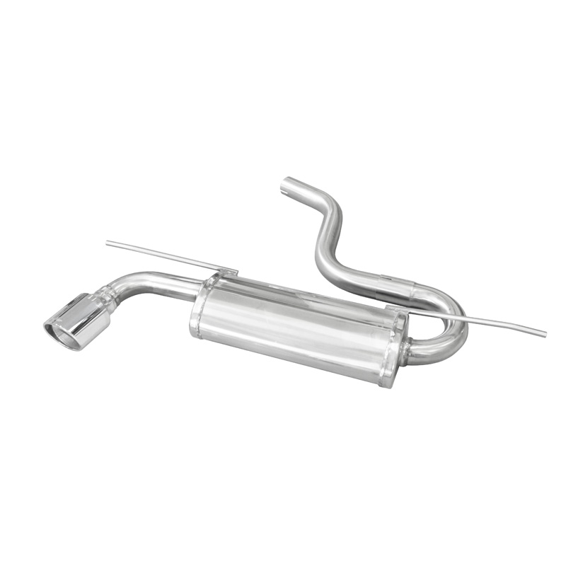 100% Inox Sport Exhaust  Volkswagen Golf VII 1.6 TDI 105hp 2015- 1x90mm X-Race