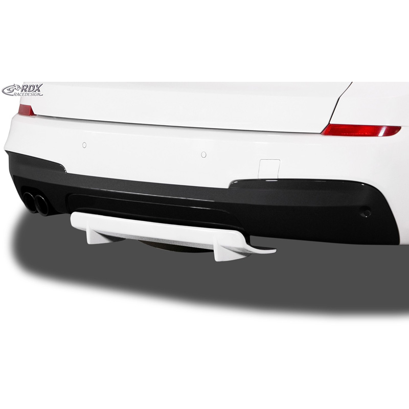Rear bumper skirt 'Diffusor U-Diff XL'  BMW 5-Series F07 GT 2009- (PU)