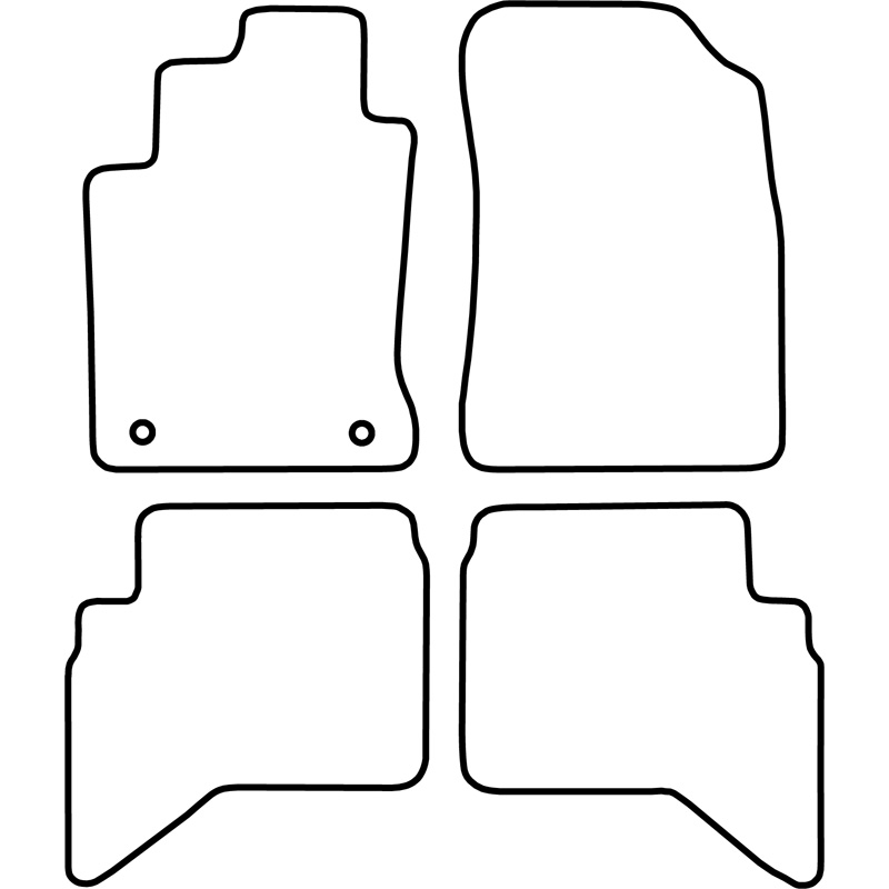 Automatten  Daihatsu Terios 2006-2010