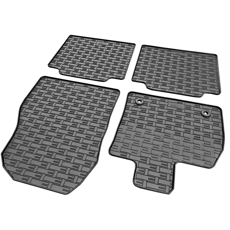 CIKCAR Rubber car mats set  Subaru Solterra 2022- & Toyota bZ4X 2021- (incl. EV) (4-pieces + fixing system)