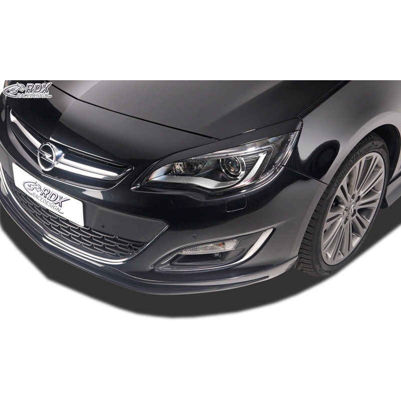 Head light spoilers  Opel Astra J HB 5-doors/Sportstourer 2009-2015 (ABS)