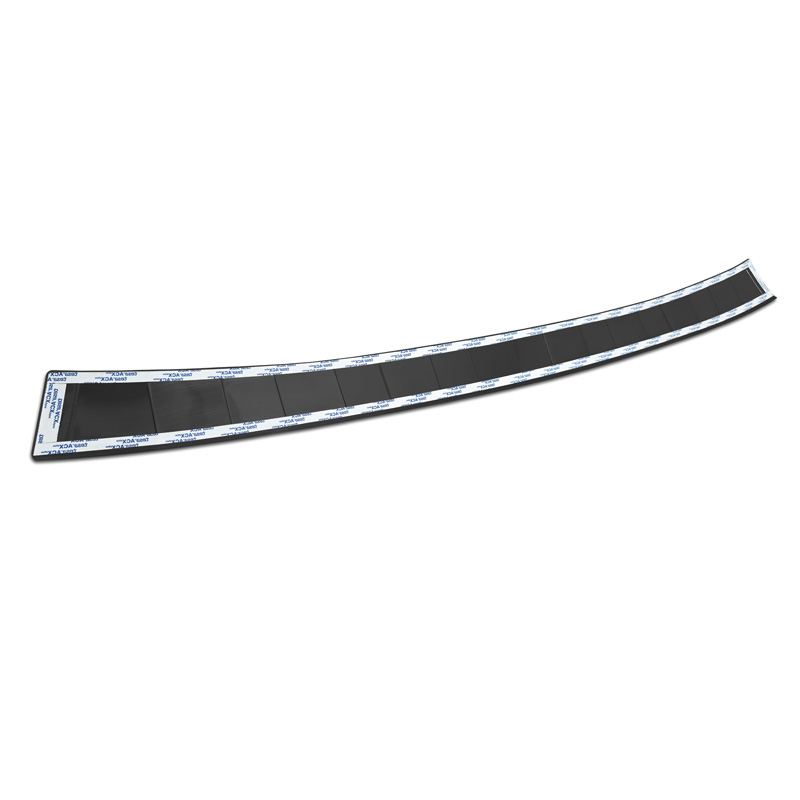 Zwart RVS Achterbumperprotector  Ford Tourneo Courier II / Transit Courier II 2023- 'Ribs'