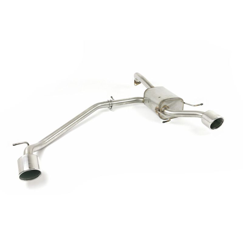 Stainless Steel Double Sport Exhaust  Suzuki Swift VI 1.4 Sport Boosterjet 103kW 2017-2020 100mm RS