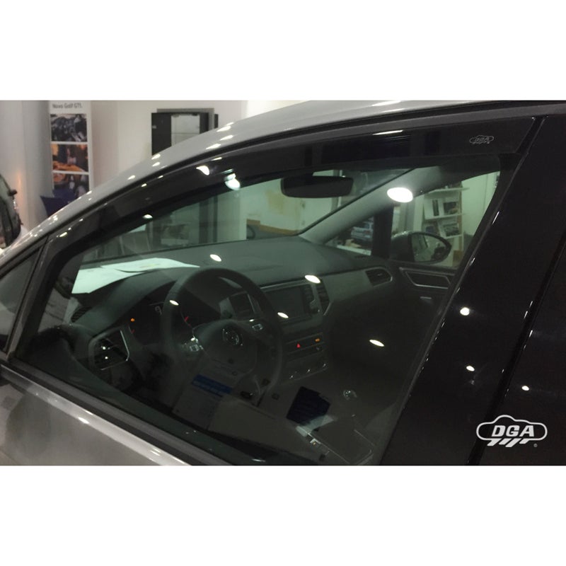 DGA Wind Deflectors  Volkswagen Golf VII Sportsvan 5-doors 2014- (2-pieces)