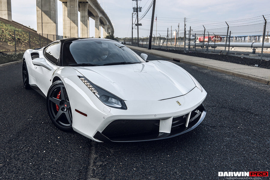 Ferrari 488 GTB/Spyder Carbon Fiber Voorpsoiler 2015-2020