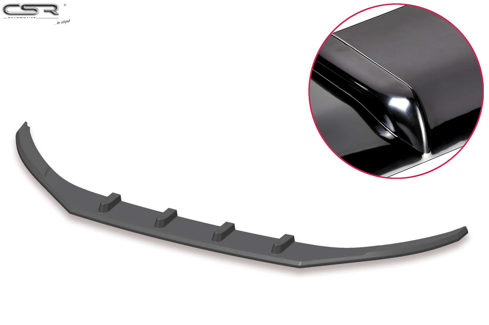 Voorspoiler VW Arteon Glans Zwart
