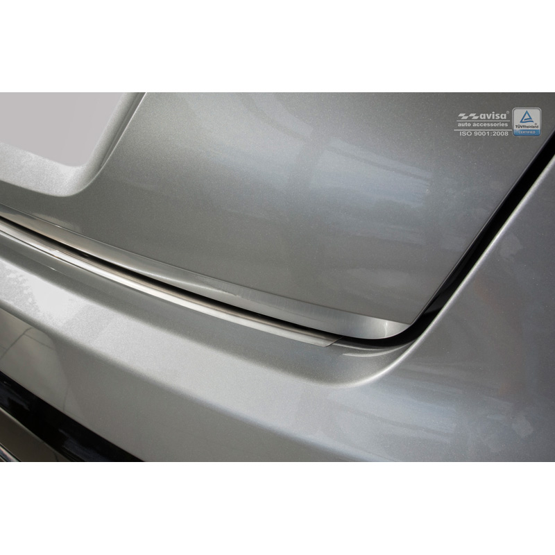 Stainless Steel Rear bumper protector  Honda Civic IX 5-doors Facelift 2015- 'Ribs'