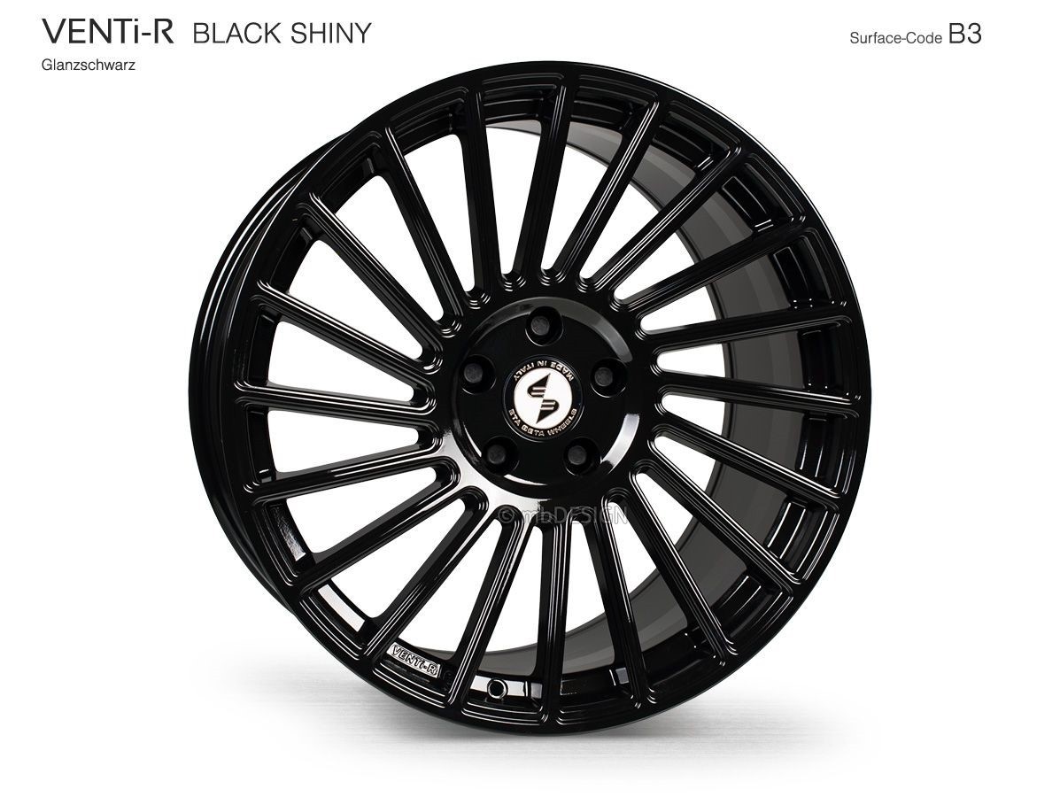 EtaBeta VENTi-R DC 10,5x20 5x112 ET25 Black Shiny