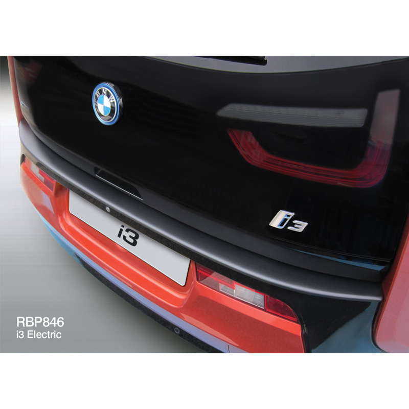 ABS Rear bumper protector  BMW i3 2014-2017 Black