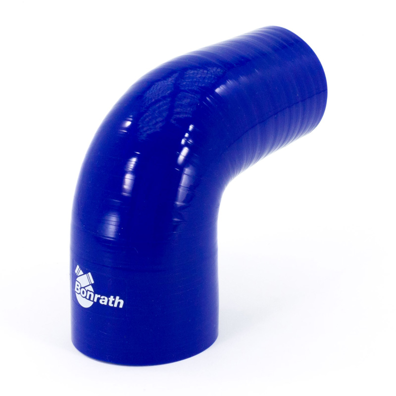Bonrath Silicon hose Reducer 90 degree Elbow - Length:50mm - Ø70>63mm
