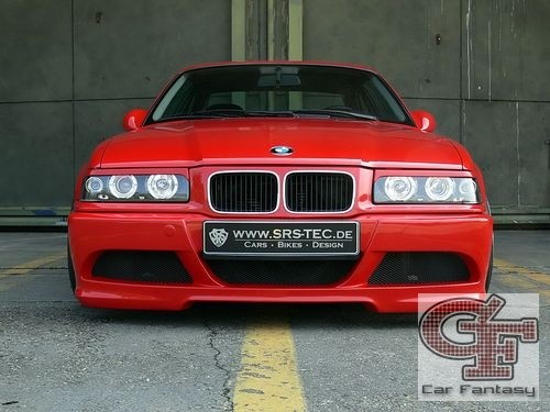 Voorbumper BMW E36 en compact SRS-TEC B3
