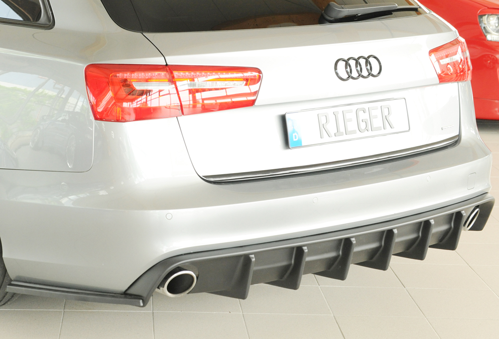 Achterdiffuser  Audi A6 (4G/C7) – 11.10-08 ( zonder trekhaak)