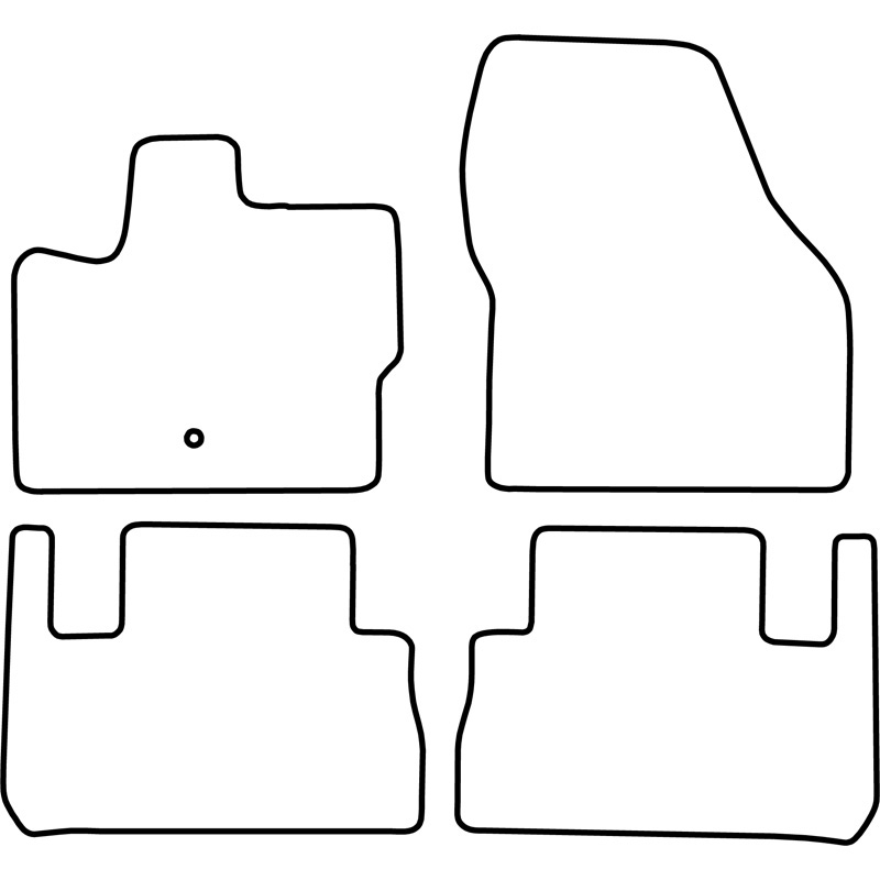 Set velour car mats  Landrover Freelander 2007-