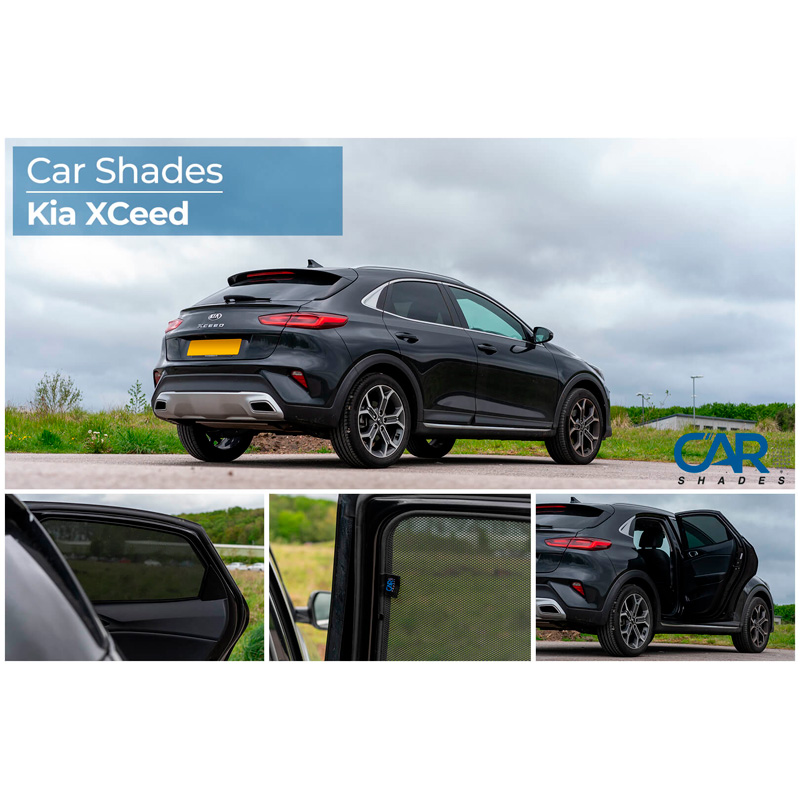 Set Car Shades (rear side doors)  Kia XCee'd (CD) 2019- (2-pieces)