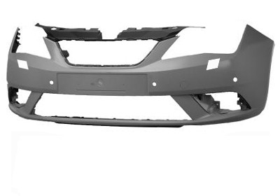 Voorbumper Seat Ibiza 2012-2015 +ParkCtrl +Kopl.Spr Zonder Spoil