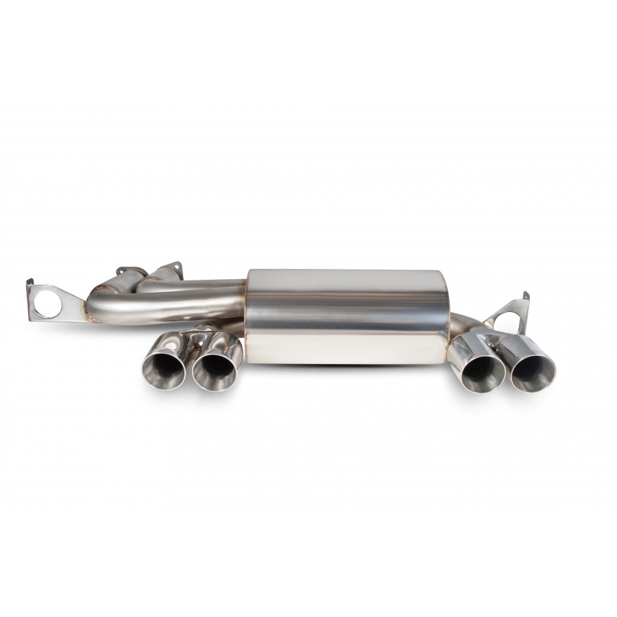 Scorpion rear silencer BMW E46 M3 gepolijst