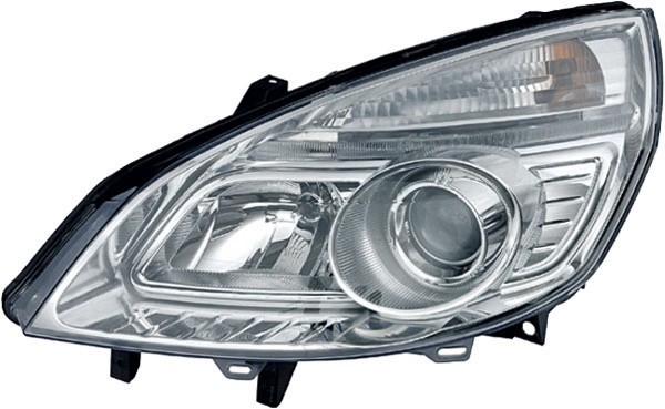 Koplamp rechts SCENIC 06-09 HELLA H7+H1