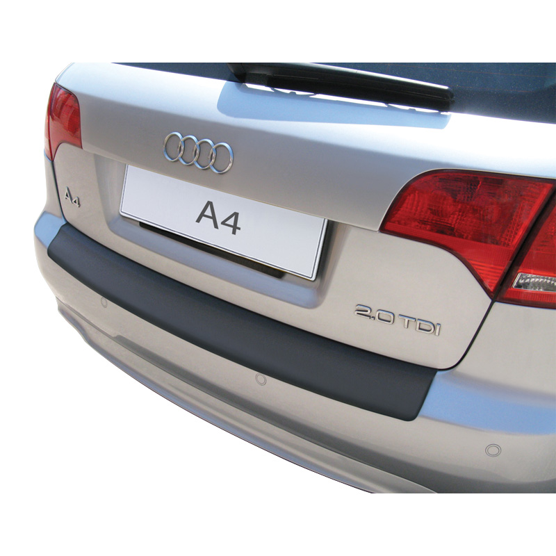 ABS Rear bumper protector  Audi A4 B7 Avant 2004-2008 Black