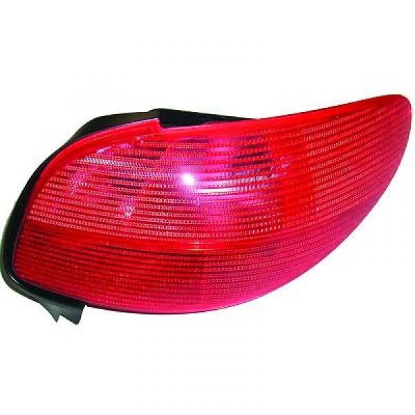 Achterlicht links Peugeot 206 98-03 voor 206 CC