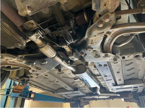 Fiat 500/ 500C front silencer