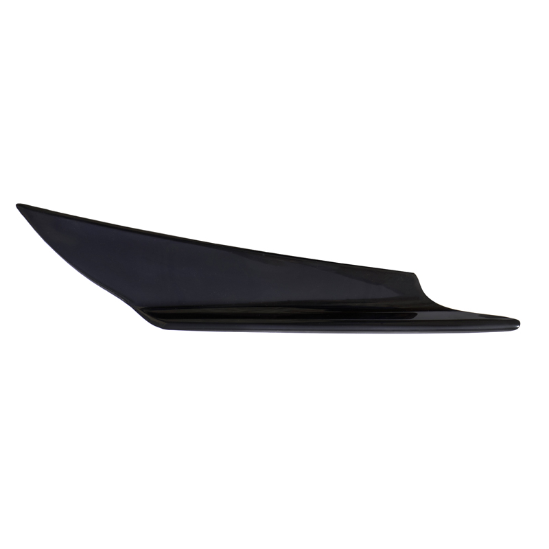 Simoni Racing Set universele voorbumper 'Canards' - zwart - 4 stuks