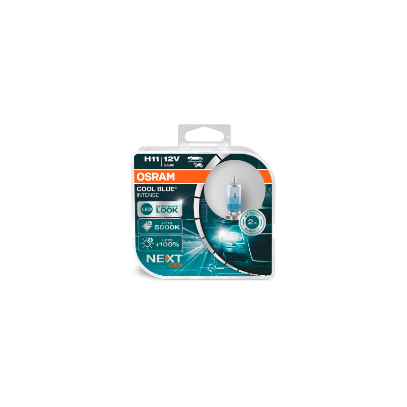 Osram Cool Blue Intense NextGen Halogen bulbs - H11 - 12V/55W - set of 2 pieces