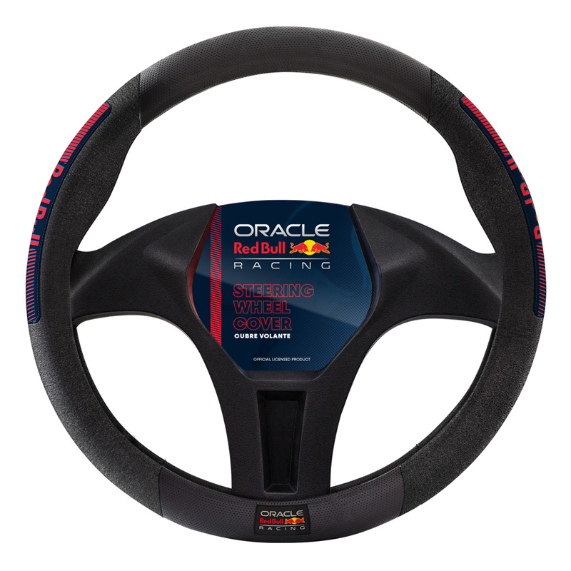 Red Bull Oracle Universal steering wheel cover - Type 03 - Black/Red/Blue