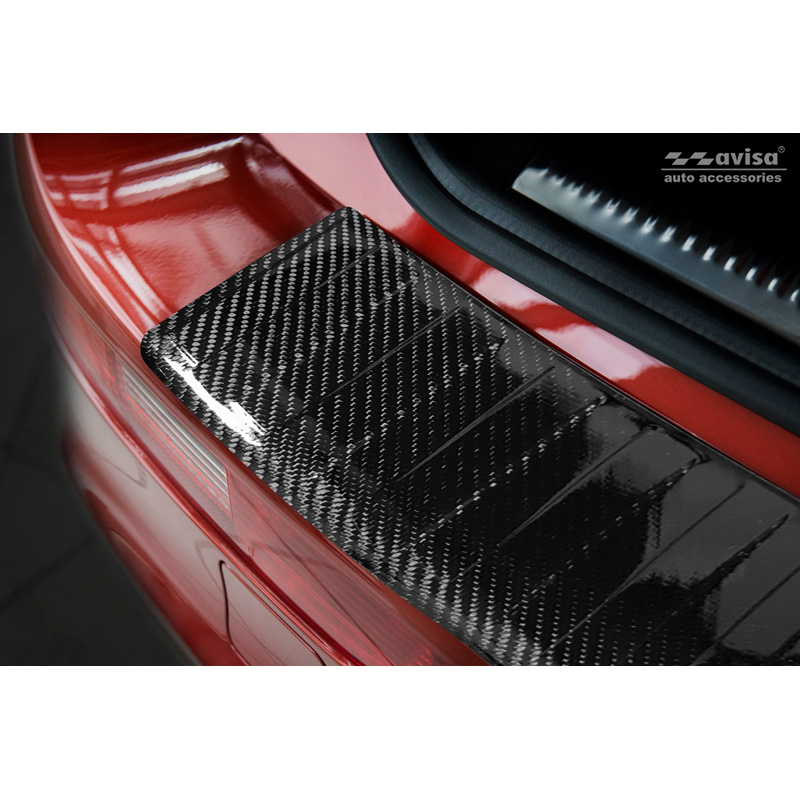 Real 3D Carbon Rear bumper protector  Audi Q5 2008-2016