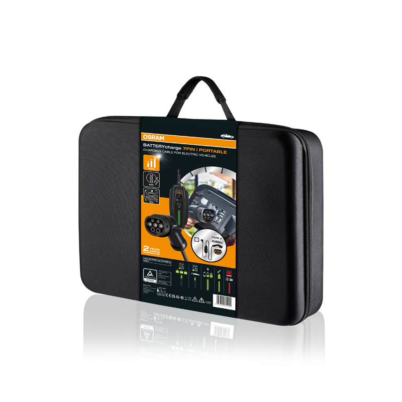 Osram BATTERYcharge 7PIN Portable Type2 16A (5m) - Portable Charger EV