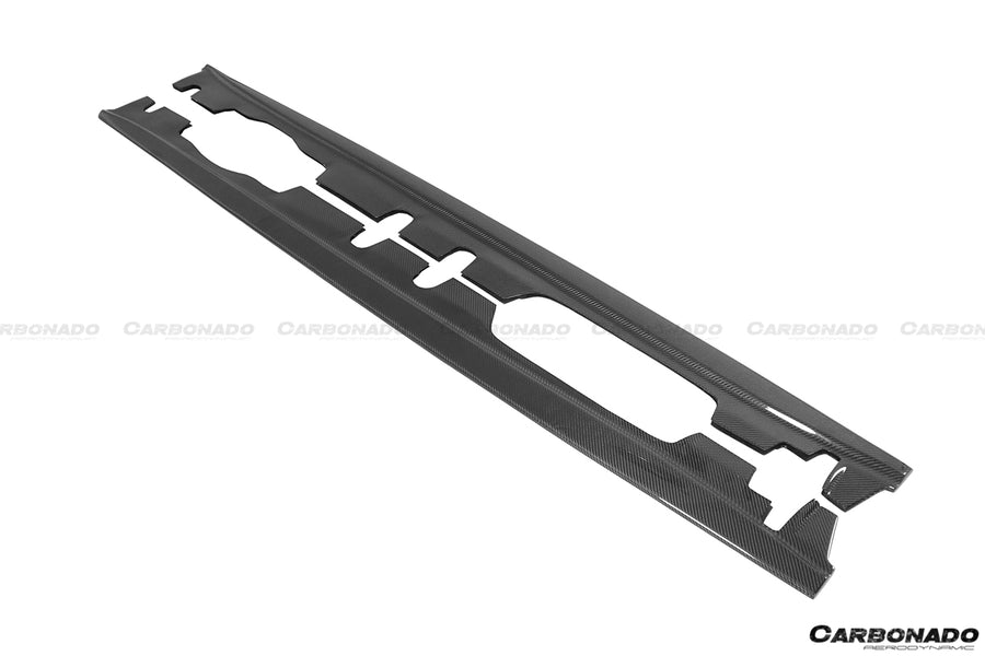 BMW M3 E92/E93 ET Style Carbon Fiber Zijskirts 2008-2012