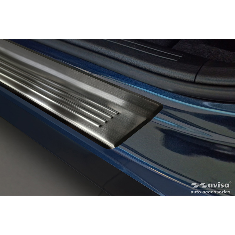 Zwart RVS Instaplijsten  Honda CR-V VI (RS_) 2023- - 'Lines' - 4-delig