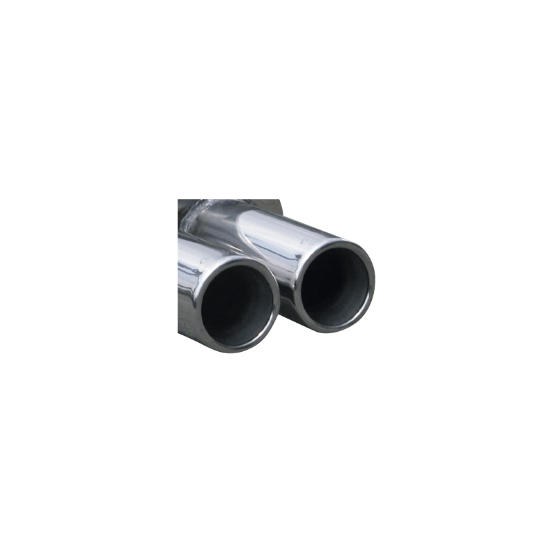 100% Inox Sport Exhaust  Volkswagen New Beetle 1.9 TDi (100HP) 80mm