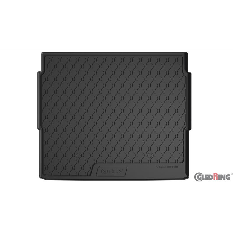 Rubbasol (Rubber) Trunk mat  Peugeot 3008 II 2016-2024 (Upper floor)