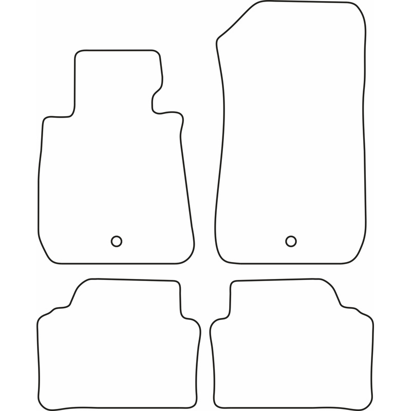 Automatten  BMW 3-Serie E90/E91 2005-2012