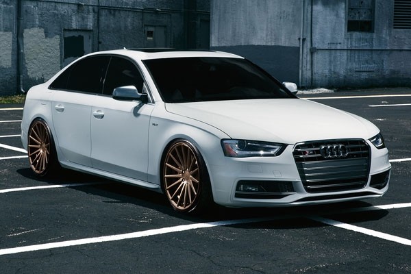 Vossen VFS2 9.0x22 5x120 ET30 Satin Bronze Flat Face
