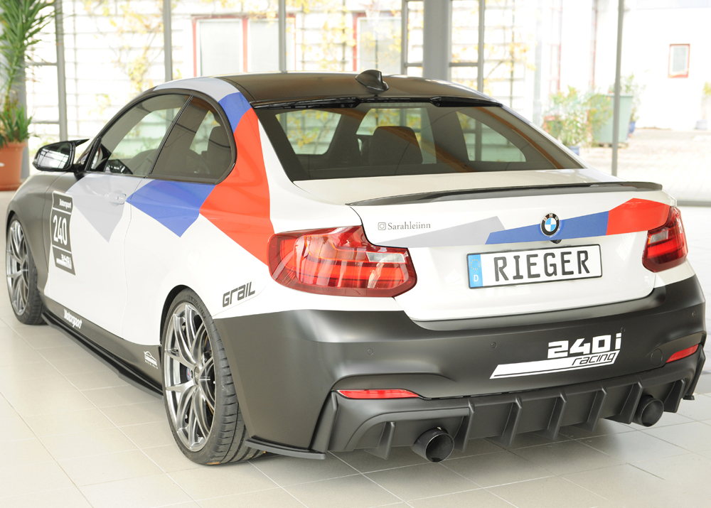 Achterzijdediffusers BMW 2-series F22 14-06
