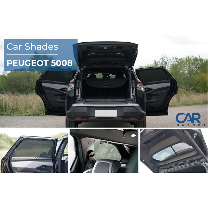 Set Car Shades  Peugeot 5008 III 2024- (6-pieces)