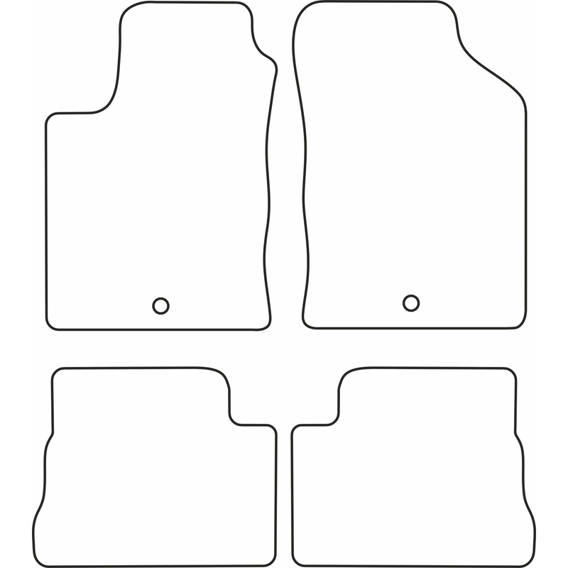 Automatten  Hyundai Getz 2002-2008
