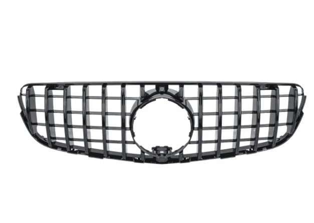 Grill Mercedes GLC X253 C253 (2015-2018) GT R Look Glans Zwart