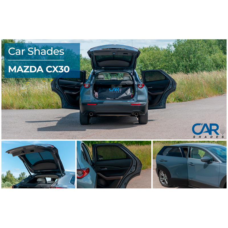 Set Car Shades  Mazda CX-30 5 doors 2020- (6-pieces)
