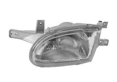 koplamp, H4, elektr verstelb, links, 02/1997-Hyundai Accent/Exce