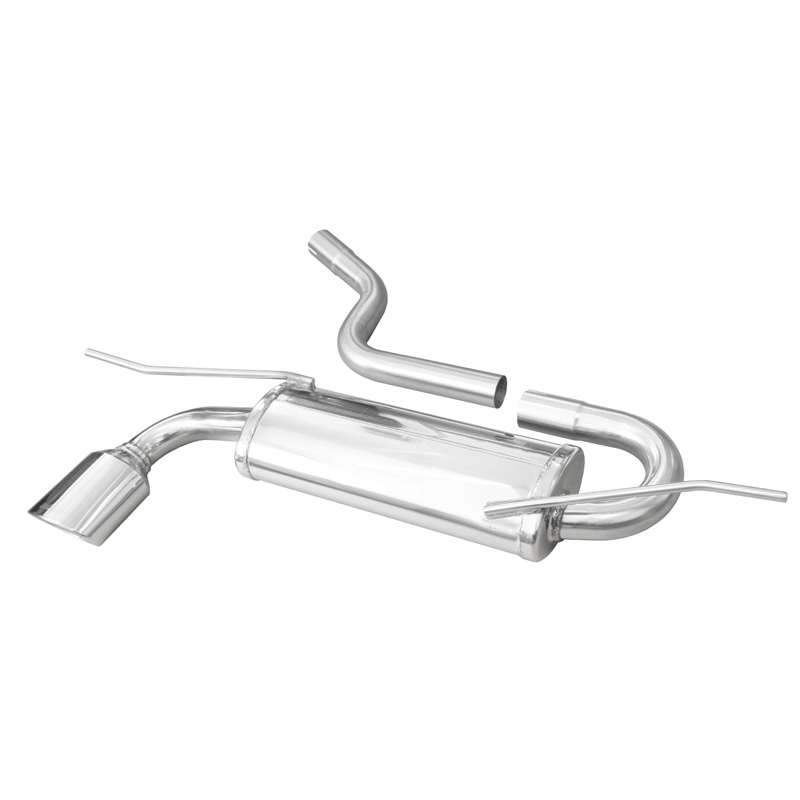 100% Inox Sport Exhaust  Seat Leon (5F) 1.4 TSi 122hp 2012- 50mm 1x120x80mm