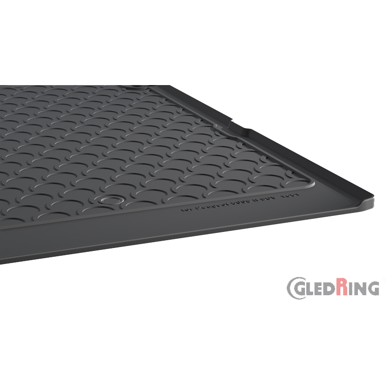 Rubbasol (Rubber) Trunk mat  Peugeot 5008 (5 & 7 Persons) 2017-